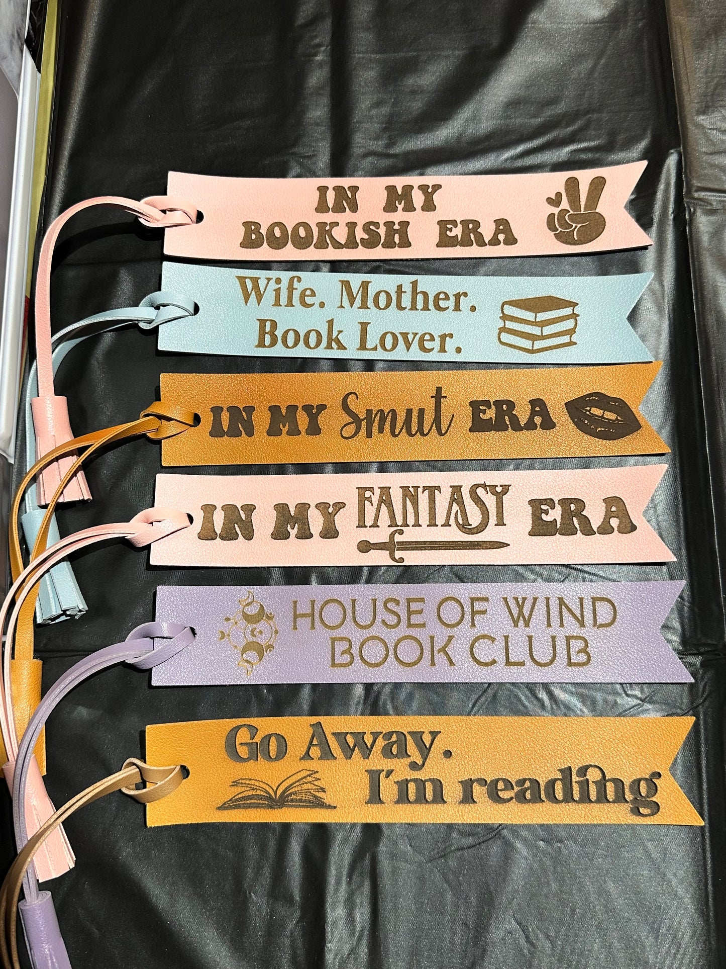 Custom/Personalized Leather Bookmark